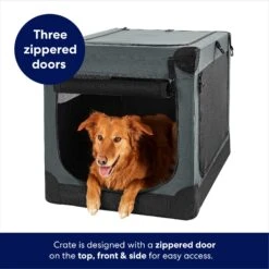 Frisco Indoor & Outdoor 3-Door Collapsible Soft-Sided Dog & Small Pet Crate -Pet Dog Shop 105036 PT3. AC SS1800 V1667227999