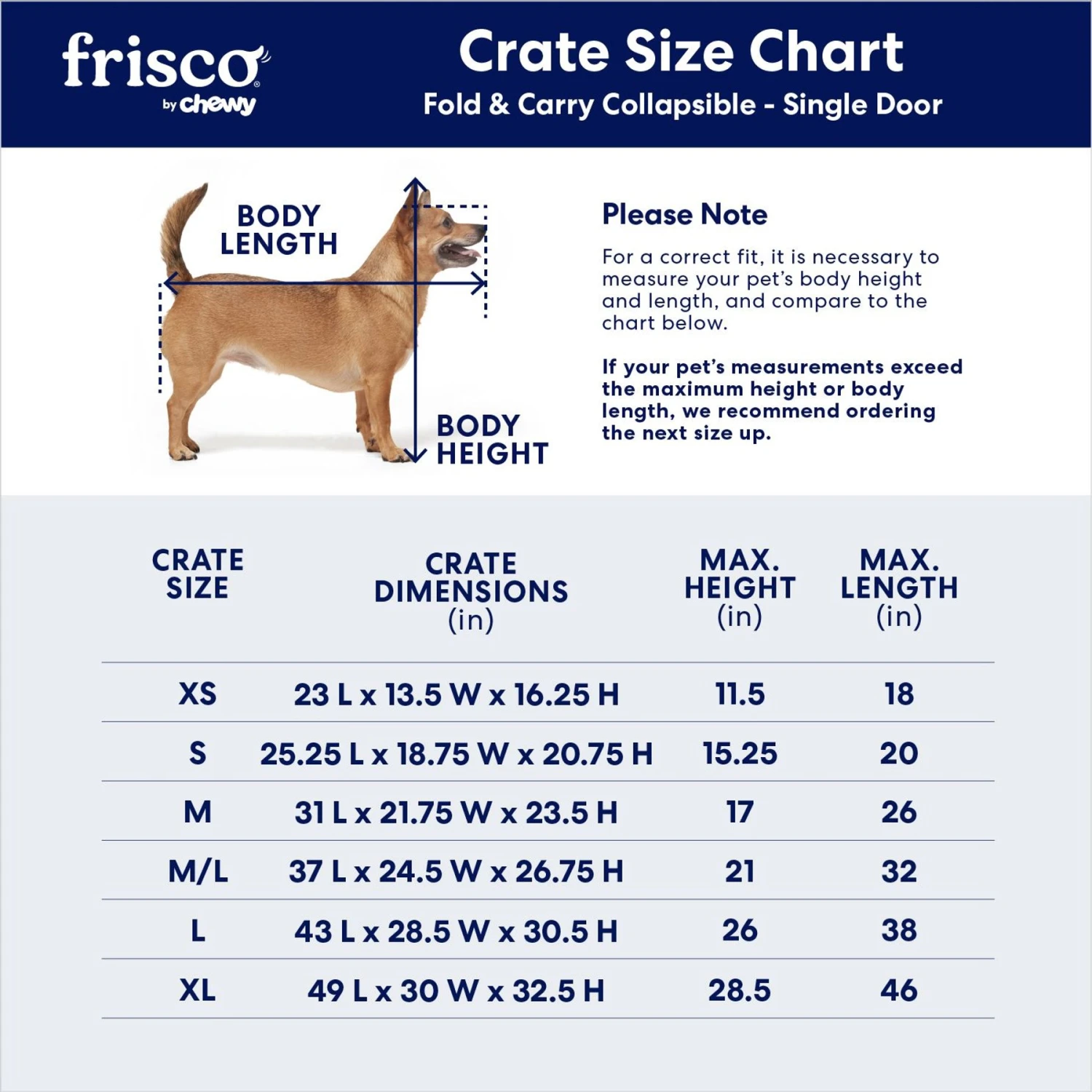 Frisco Heavy Duty Fold & Carry Single Door Collapsible Wire Dog Crate 3 Frisco Heavy Duty Fold & Carry Single Door Collapsible Wire Dog Crate - Image 3