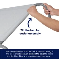 Frisco Steel-Framed Elevated Dog Bed -Pet Dog Shop 112076 PT5. AC SS1800 V1667485003