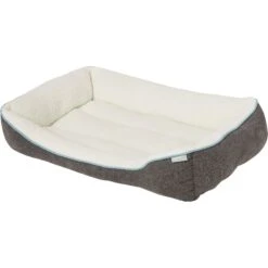 Frisco Sherpa Rectangular Bolster Dog Bed 7 Frisco Sherpa Rectangular Bolster Dog Bed -Pet Dog Shop 129483 PT2. AC SS1800 V1566334964
