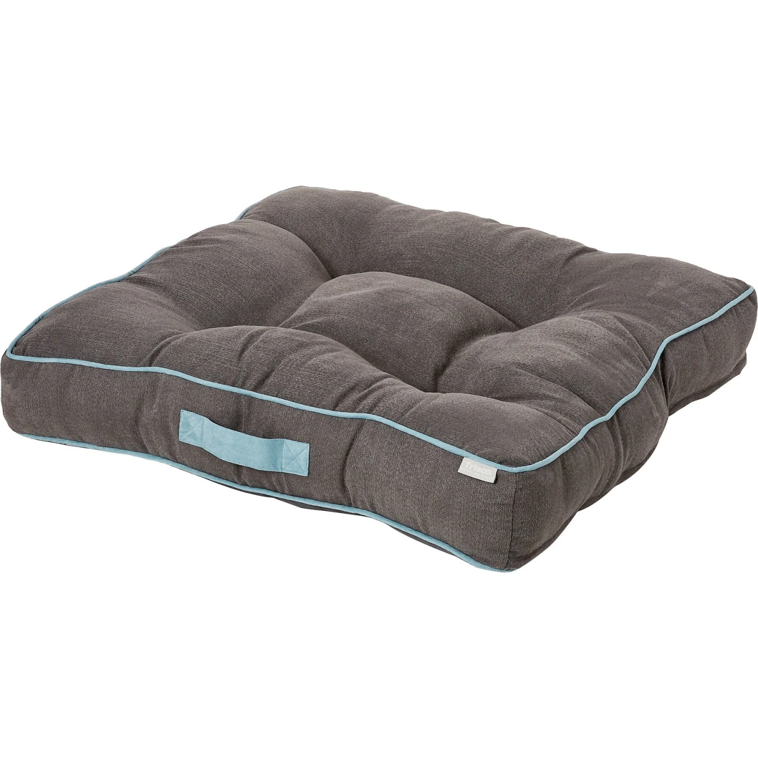 Frisco Tufted Square Pillow Cat & Dog Bed W/ Removable Cover 3 Frisco Tufted Square Pillow Cat & Dog Bed W/ Removable Cover - Image 3