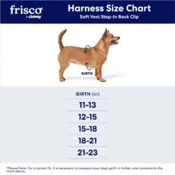 Frisco Small Breed Soft Vest Step In Back Clip Dog Harness -Pet Dog Shop 139821 PT2. AC SS1800 V1673964206
