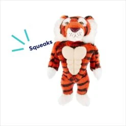 Frisco Tiger Muscle Plush Squeaky Dog Toy -Pet Dog Shop 147080 PT2. AC SS1800 V1695670751