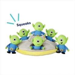 Frisco Flying Saucer & Aliens Hide & Seek Puzzle Plush Squeaky Dog Toy -Pet Dog Shop 152812 PT3. AC SS1800 V1691776642