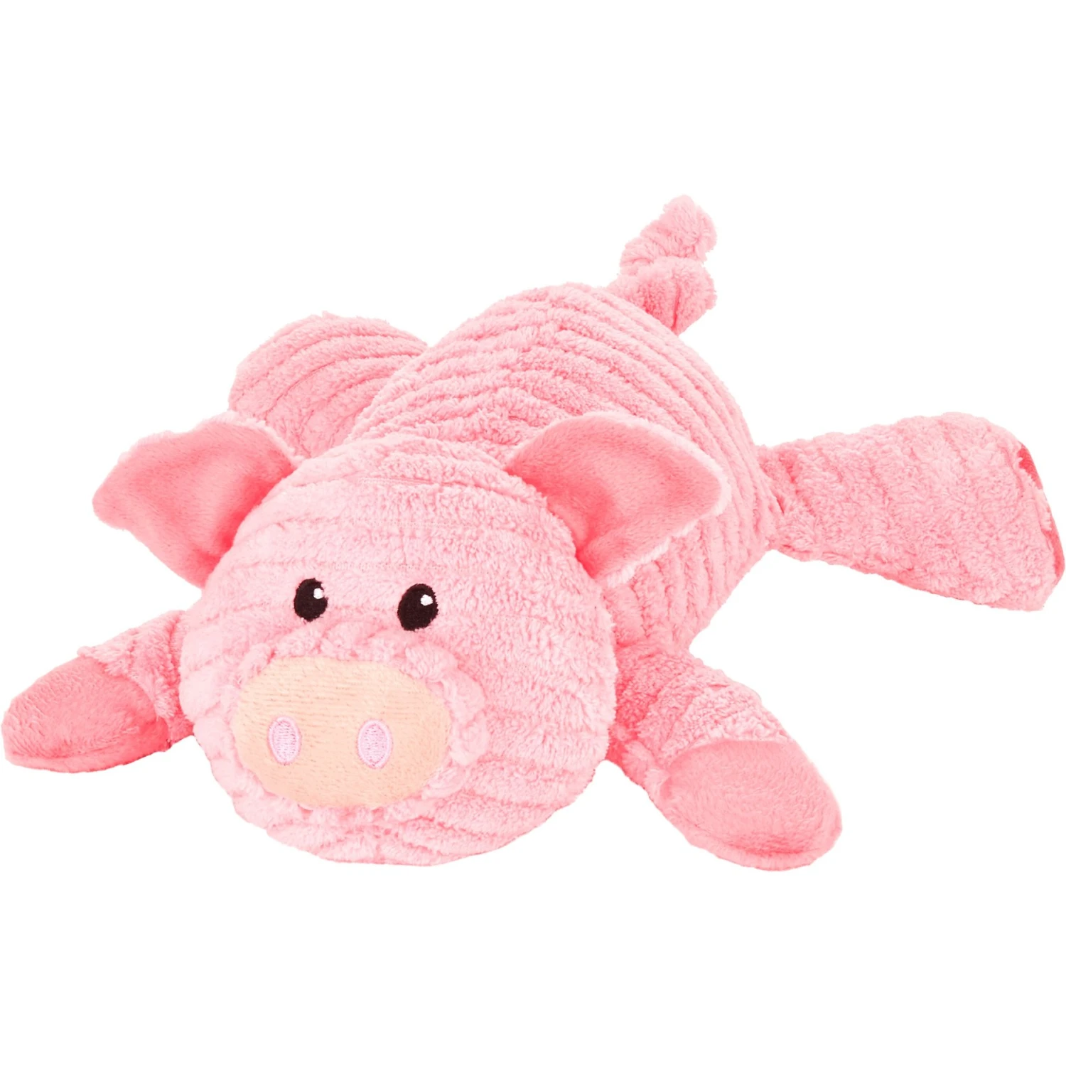 Frisco Corduroy Plush Squeaking Pig Dog Toy 1 Frisco Corduroy Plush Squeaking Pig Dog Toy