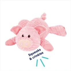 Frisco Corduroy Plush Squeaking Pig Dog Toy 8 Frisco Corduroy Plush Squeaking Pig Dog Toy -Pet Dog Shop 152832 PT2. AC SS1800 V1692020044