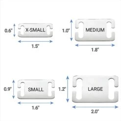 Frisco Stainless Steel Slide-On Personalized Dog & Cat Tag, Open Design 11 Frisco Stainless Steel Slide-On Personalized Dog & Cat Tag, Open Design -Pet Dog Shop 153050 PT6. AC SS1800 V1540560189