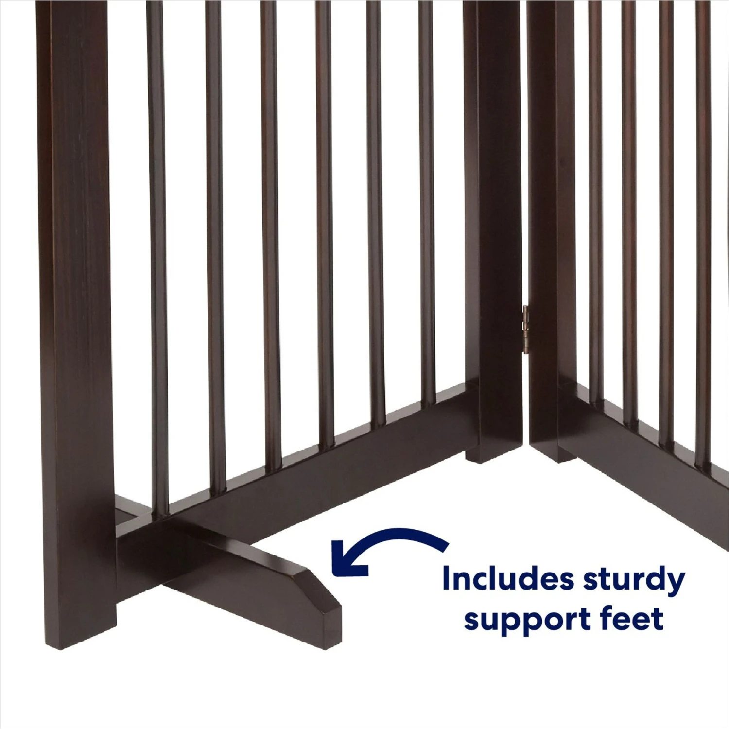 Frisco Deluxe Configurable 4-Panel Wood Dog Gate 6 Frisco Deluxe Configurable 4-Panel Wood Dog Gate - Image 6