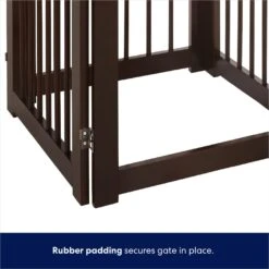 Frisco Deluxe Configurable 4-Panel Wood Dog Gate 14 Frisco Deluxe Configurable 4-Panel Wood Dog Gate -Pet Dog Shop 156793 PT7. AC SS1800 V1671203056