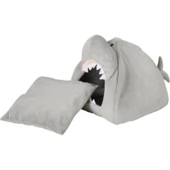 Frisco Novelty Shark Covered Cat & Dog Bed -Pet Dog Shop 165339 PT2. AC SS1800 V1568211433