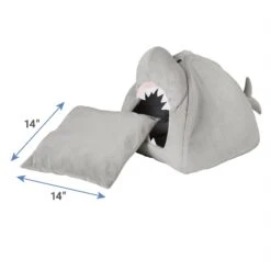 Frisco Novelty Shark Covered Cat & Dog Bed -Pet Dog Shop 165339 PT4. AC SS1800 V1627578397