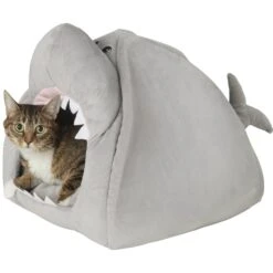 Frisco Novelty Shark Covered Cat & Dog Bed -Pet Dog Shop 165339 PT5. AC SS1800 V1578443454