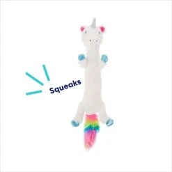 Frisco Unicorn Skinny Plush Squeaky Dog Toy -Pet Dog Shop 174713 PT2. AC SS1800 V1695670691