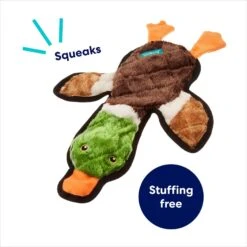 Frisco Mallard Stuffing-Free Flat Plush Squeaky Dog Toy 8 Frisco Mallard Stuffing-Free Flat Plush Squeaky Dog Toy -Pet Dog Shop 174731 PT2. AC SS1800 V1686579090