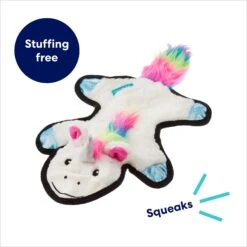 Frisco Unicorn Stuffing-Free Flat Plush Squeaky Dog Toy 8 Frisco Unicorn Stuffing-Free Flat Plush Squeaky Dog Toy -Pet Dog Shop 174737 PT2. AC SS1800 V1695670697