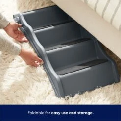 Frisco Foldable Nonslip Cat & Dog Stairs 8 Frisco Foldable Nonslip Cat & Dog Stairs -Pet Dog Shop 206569 PT5. AC SS1800 V1668186538