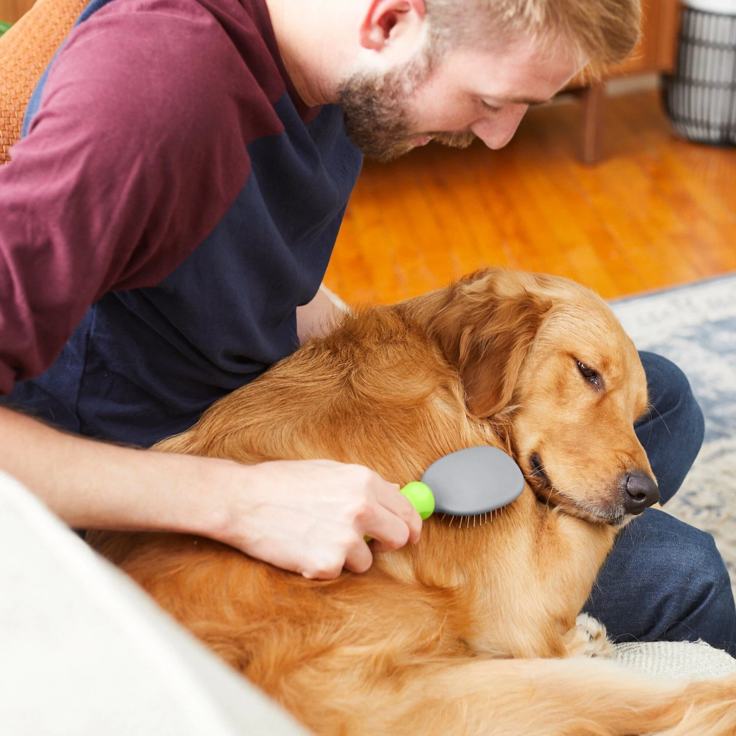 Frisco Cat & Dog Pin Brush 4 Frisco Cat & Dog Pin Brush - Image 4