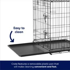 Frisco Fold & Carry Double Door Collapsible Wire Dog Crate & Mat Kit 12 Frisco Fold & Carry Double Door Collapsible Wire Dog Crate & Mat Kit -Pet Dog Shop 212633 PT4. AC SS1800 V1667229187