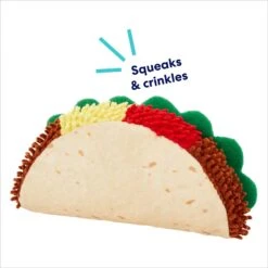 Frisco Taco Plush Squeaky Dog Toy 8 Frisco Taco Plush Squeaky Dog Toy -Pet Dog Shop 213826 PT2. AC SS1800 V1695748836