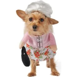 Frisco Front Walking Granny Dog & Cat Costume 13 Frisco Front Walking Granny Dog & Cat Costume -Pet Dog Shop 215577 PT4. AC SS1800 V1625077372