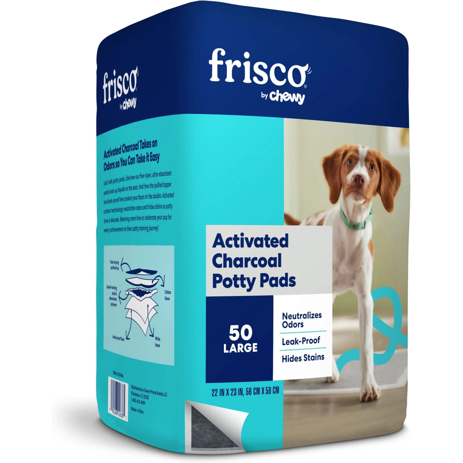 Frisco Charcoal Dog Training & Potty Pads 1 Frisco Charcoal Dog Training & Potty Pads