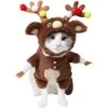 Frisco Front Walking Reindeer Dog & Cat Costume, 1 Count