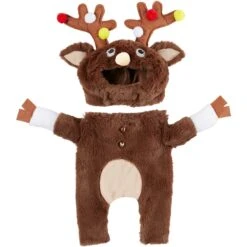 Frisco Front Walking Reindeer Dog & Cat Costume, 1 Count 14 Frisco Front Walking Reindeer Dog & Cat Costume, 1 Count -Pet Dog Shop 228790 PT5. AC SS1800 V1636743459