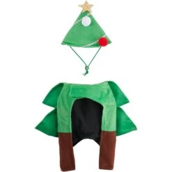 Frisco Front Walking Christmas Tree Dog & Cat Costume 11 Frisco Front Walking Christmas Tree Dog & Cat Costume -Pet Dog Shop 229164 PT5. AC SS1800 V1601090487
