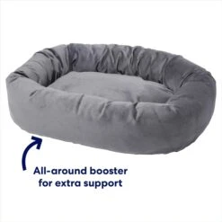 Frisco Velvet Round Bolster Dog Bed W/Removable Cover 8 Frisco Velvet Round Bolster Dog Bed W/Removable Cover -Pet Dog Shop 232178 PT2. AC SS1800 V1671203057