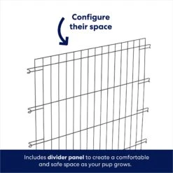 Frisco Heavy Duty Enhanced Lock Double Door Fold & Carry Wire Dog Crate & Mat Kit 13 Frisco Heavy Duty Enhanced Lock Double Door Fold & Carry Wire Dog Crate & Mat Kit -Pet Dog Shop 233736 PT6. AC SS1800 V1671661487
