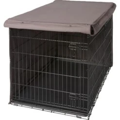 Frisco Crate Cover, Gray -Pet Dog Shop 234096 PT4. AC SS1800 V1602883282
