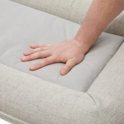 Frisco Orthopedic Personalized Bolster Dog Bed W/Removable Cover, Light Gray -Pet Dog Shop 234952 PT6. AC SS1800 V1604532413