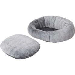 Frisco Plush Camel Back Donut Bolster Cat & Dog Bed -Pet Dog Shop 235028 PT5. AC SS1800 V1600389402