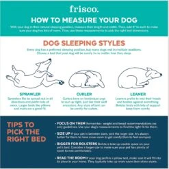 Frisco Orthopedic Pillow Cat & Dog Bed -Pet Dog Shop 235036 PT3. AC SS1800 V1633990289