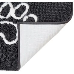 Frisco Microfiber Chenille Paw Print Doormat Runner -Pet Dog Shop 235889 PT2. AC SS1800 V1603301792