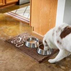 Frisco Microfiber Chenille Bones Mat -Pet Dog Shop 235892 PT6. AC SS1800 V1606833198