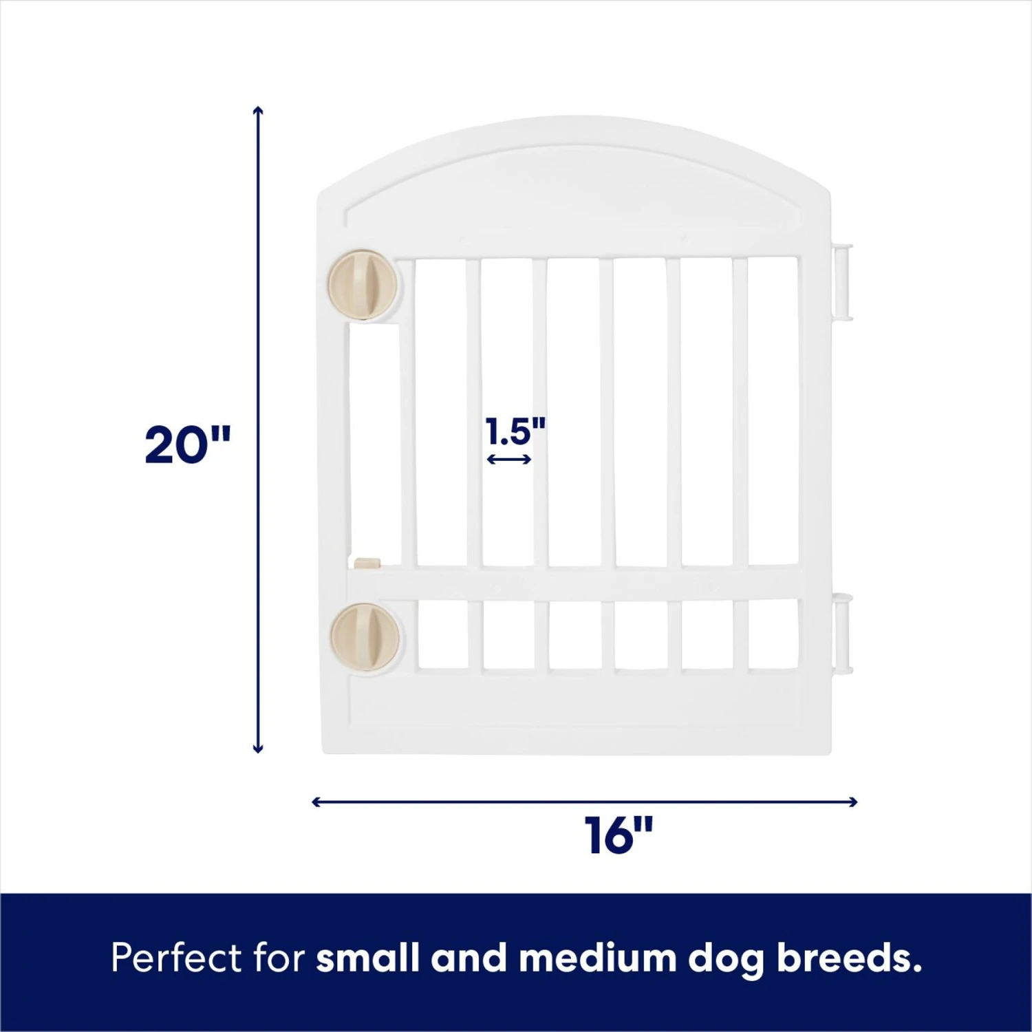 Frisco 8-Panel Plastic Exercise Dog Playpen 3 Frisco 8-Panel Plastic Exercise Dog Playpen - Image 3