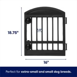 Frisco 4-Panel Dog Exercise Playpen With Door, 24-in -Pet Dog Shop 244546 PT2. AC SS1800 V1604008643