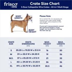 Frisco Heavy Duty All-in-1 Multi-Stage 3 Door Collapsible Wire Dog Crate 10 Frisco Heavy Duty All-in-1 Multi-Stage 3 Door Collapsible Wire Dog Crate -Pet Dog Shop 247915 PT2. AC SS1800 V1611265566