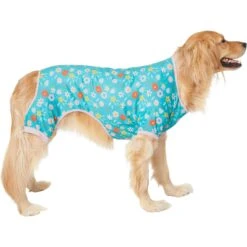 Frisco Teal Floral Dog & Cat Jersey PJs 9 Frisco Teal Floral Dog & Cat Jersey PJs -Pet Dog Shop 249132 PT2. AC SS1800 V1637674341