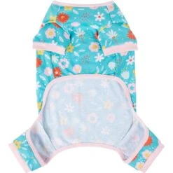 Frisco Teal Floral Dog & Cat Jersey PJs 11 Frisco Teal Floral Dog & Cat Jersey PJs -Pet Dog Shop 249132 PT4. AC SS1800 V1637657245