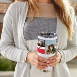 Frisco Double Walled Colored Dots Personalized Tumbler, 30-oz Cup 9 Frisco Double Walled Colored Dots Personalized Tumbler, 30-oz Cup -Pet Dog Shop 249349 PT4. AC SS1800 V1608342142