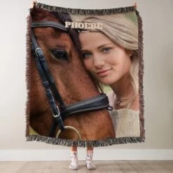 Frisco Portrait Woven Throw Personalized Blanket, 60" X 80" -Pet Dog Shop 250805 PT3. AC SS1800 V1610766420
