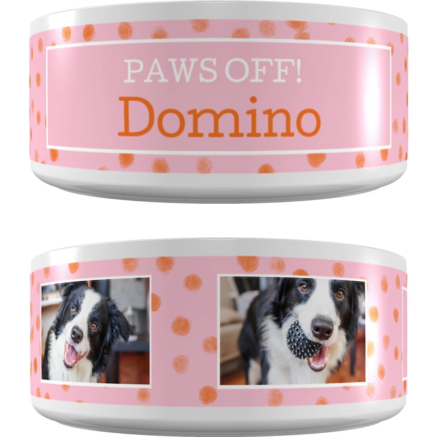 Frisco "Paws Off" Ceramic Personalized Dog Bowl 1 Frisco "Paws Off" Ceramic Personalized Dog Bowl