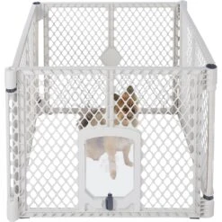 Frisco 4-Panel Plastic Exercise Dog Playpen 10 Frisco 4-Panel Plastic Exercise Dog Playpen -Pet Dog Shop 252043 PT2. AC SS1800 V1611089665