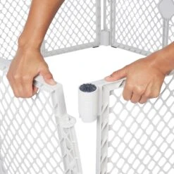 Frisco 6-Panel Plastic Exercise Dog Playpen, Light Gray 12 Frisco 6-Panel Plastic Exercise Dog Playpen, Light Gray -Pet Dog Shop 252045 PT4. AC SS1800 V1611089735