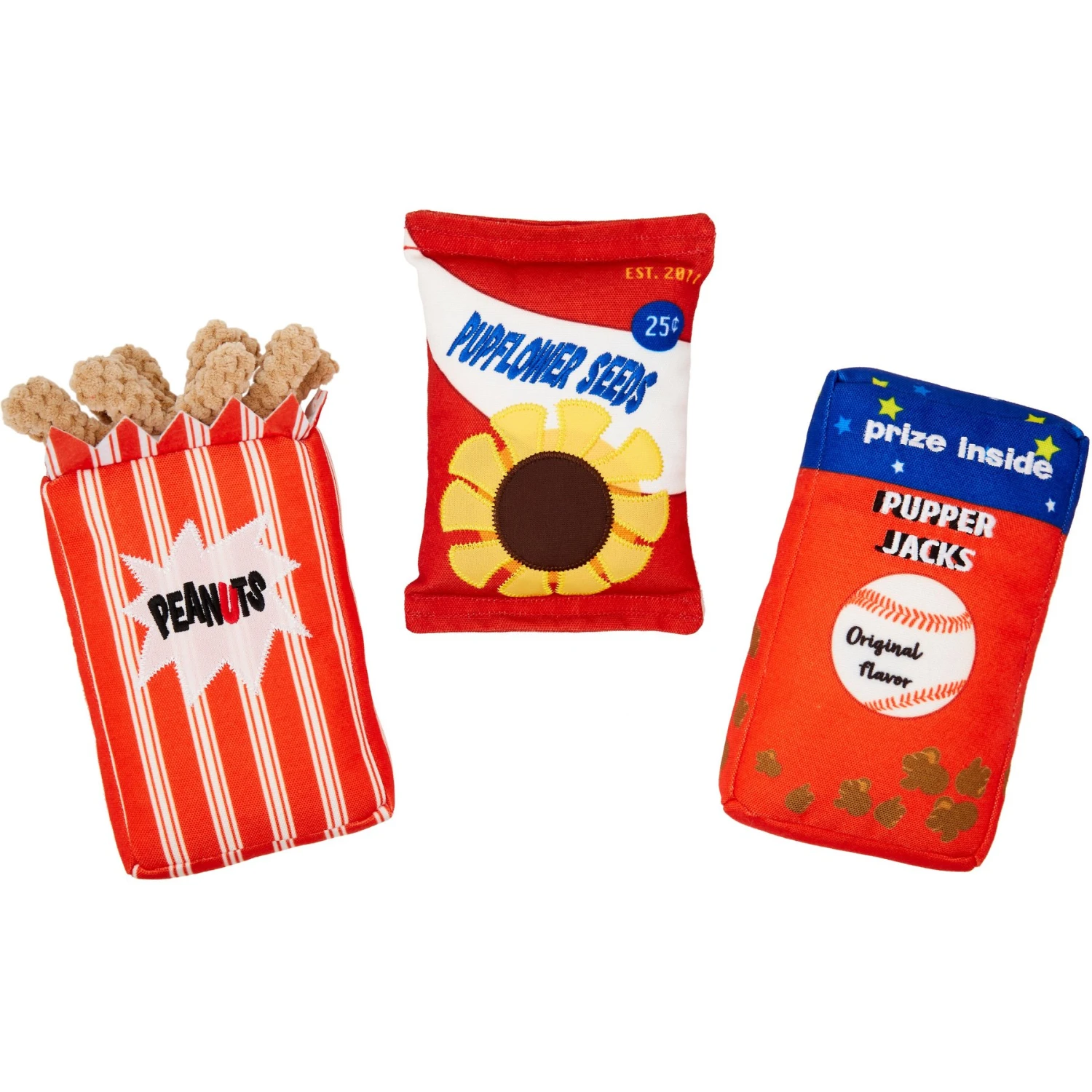 Frisco Baseball Snacks Dog Toy 1 Frisco Baseball Snacks Dog Toy