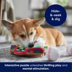 Frisco Baseball Hide & Seek Puzzle Plush Squeaky Dog Toy 12 Frisco Baseball Hide & Seek Puzzle Plush Squeaky Dog Toy -Pet Dog Shop 252758 PT5. AC SS1800 V1695760990