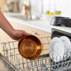 Frisco Matte Black Design Light Copper Stainless Steel Dog & Cat Bowl -Pet Dog Shop 253051 PT7. AC SS1800 V1616526828