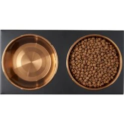 Frisco Copper Stainless Steel Elevated Foldable Double Dog & Cat Bowls 13 Frisco Copper Stainless Steel Elevated Foldable Double Dog & Cat Bowls -Pet Dog Shop 253060 PT5. AC SS1800 V1616595415